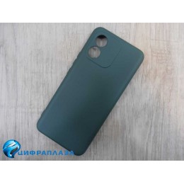 Чехол силиконовый Honor X5 Silicone Cover Nano 2mm темно-зеленый