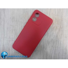 Чехол силиконовый Honor X5 Silicone Cover Nano 2mm вишневый