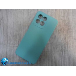 Чехол силиконовый Honor X6 Silicone Cover Nano 2mm бирюзовый