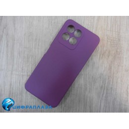 Чехол силиконовый Honor X6 Silicone Cover Nano 2mm фиолетовый