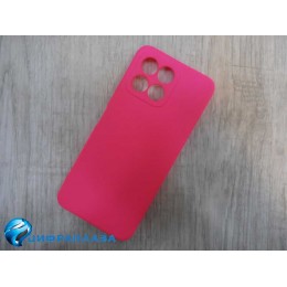 Чехол силиконовый Honor X6 Silicone Cover Nano 2mm фуксия