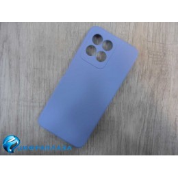 Чехол силиконовый Honor X6 Silicone Cover Nano 2mm голубой