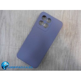 Чехол силиконовый Honor X6 Silicone Cover Nano 2mm серый