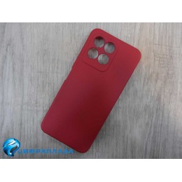 Чехол силиконовый Honor X6 Silicone Cover Nano 2mm вишневый