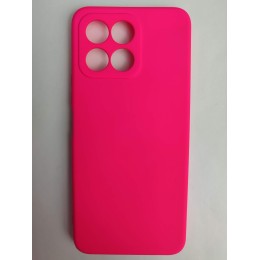 Чехол силиконовый Honor X6 Silicone Cover Nano фуксия
