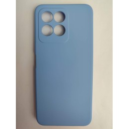 Чехол силиконовый Honor X6 Silicone Cover Nano голубой