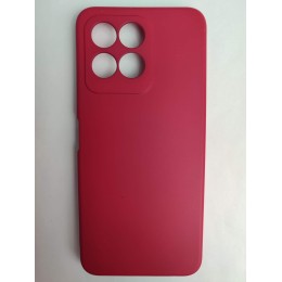Чехол силиконовый Honor X6 Silicone Cover Nano вишневый