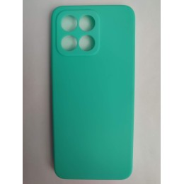 Чехол силиконовый Honor X6 Soft Touch матовый бирюзовый