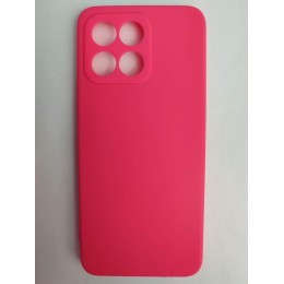 Чехол силиконовый Honor X6 Soft Touch матовый фуксия