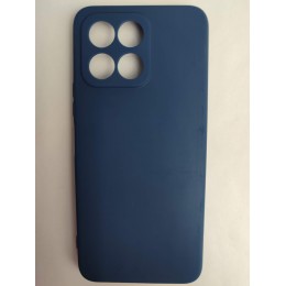 Чехол силиконовый Honor X6 Soft Touch матовый темно-синий
