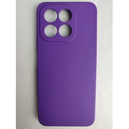Чехол силиконовый Honor X6C Silicone Cover без лого фиолетовый