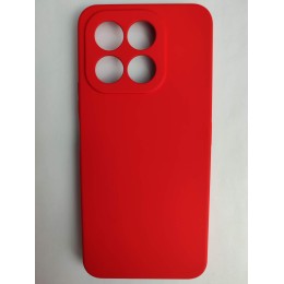Чехол силиконовый Honor X6C Silicone Cover без лого красный