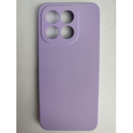 Чехол силиконовый Honor X6C Silicone Cover без лого сиреневый