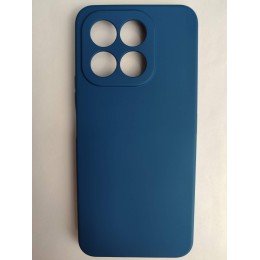 Чехол силиконовый Honor X6C Silicone Cover без лого темно-синий