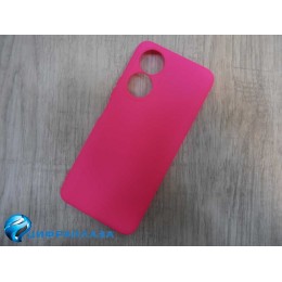 Чехол силиконовый Honor X7 Silicone Cover Nano 2mm фуксия