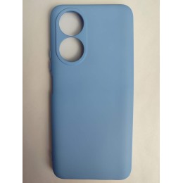Чехол силиконовый Honor X7 Silicone Cover Nano голубой