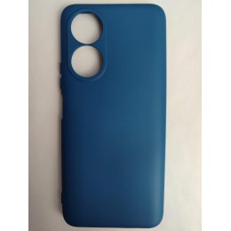 Чехол силиконовый Honor X7 Silicone Cover Nano темно-синий