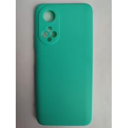 Чехол силиконовый Honor X7 Soft Touch матовый бирюзовый