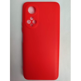 Чехол силиконовый Honor X7 Soft Touch матовый красный