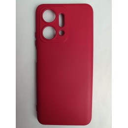 Чехол силиконовый Honor X7A Silicone Cover Nano вишневый