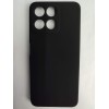 Чехол силиконовый Honor X7C Silicone Case без лого черный