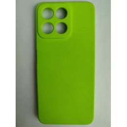 Чехол силиконовый Honor X7C Silicone Case без лого салатовый