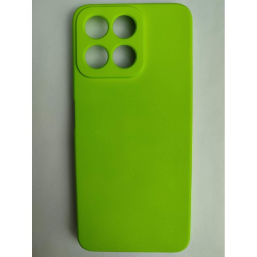 Чехол силиконовый Honor X7C Silicone Case без лого салатовый