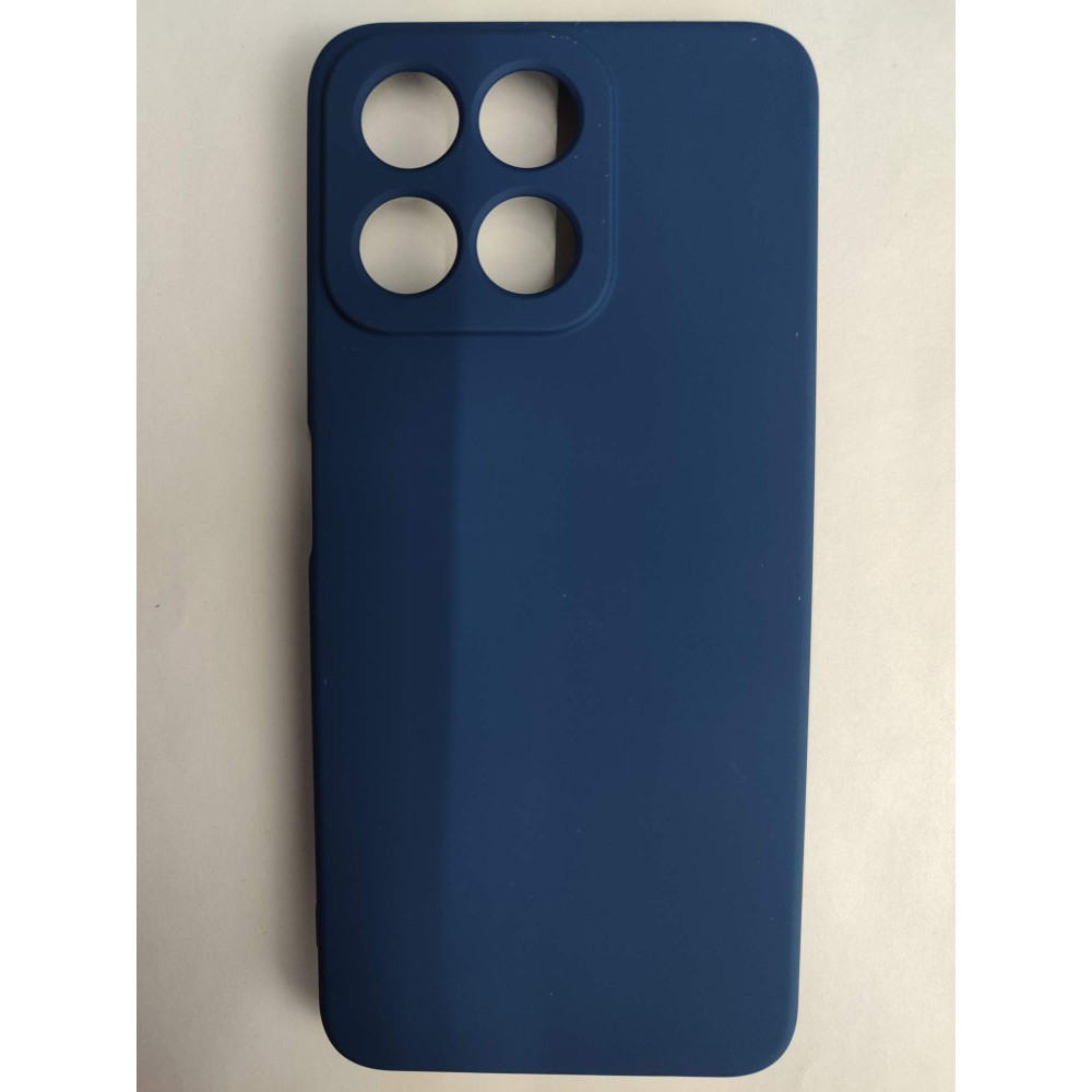 Чехол силиконовый Honor X7C Silicone Case без лого синий