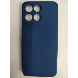 Чехол силиконовый Honor X7C Silicone Case без лого синий