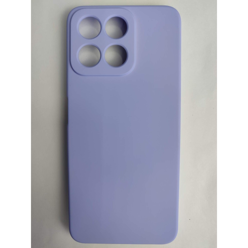 Чехол силиконовый Honor X7C Silicone Case без лого сиреневый