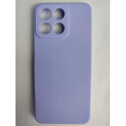 Чехол силиконовый Honor X7C Silicone Case без лого сиреневый