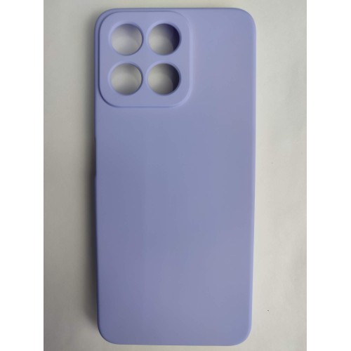 Чехол силиконовый Honor X7C Silicone Case без лого сиреневый