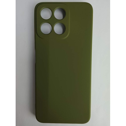 Чехол силиконовый Honor X7C Silicone Cover без лого хаки