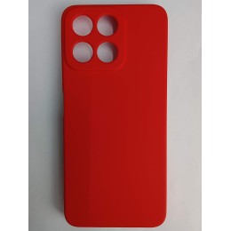Чехол силиконовый Honor X7C Silicone Cover без лого красный