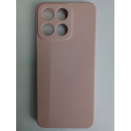 Чехол силиконовый Honor X7C Silicone Cover без лого пудровый