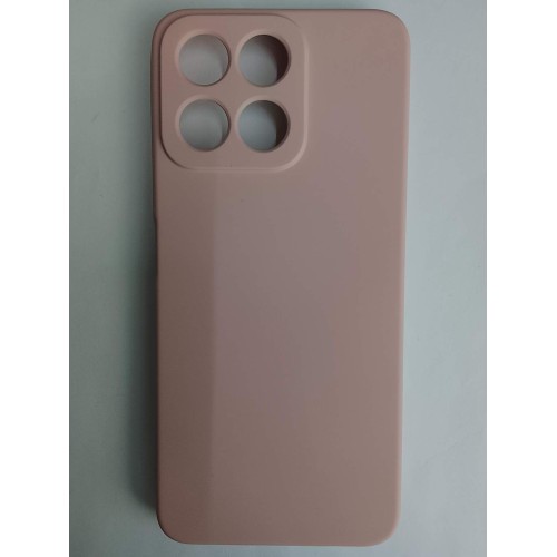 Чехол силиконовый Honor X7C Silicone Cover без лого пудровый