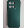 Чехол силиконовый Honor X7D Silicone Case New Era темно-зеленый