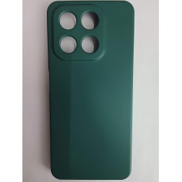 Чехол силиконовый Honor X7D Silicone Case New Era темно-зеленый