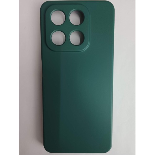Чехол силиконовый Honor X7D Silicone Case New Era темно-зеленый