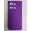 Чехол силиконовый Honor X7D Silicone Cover без лого фиолетовый