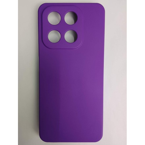 Чехол силиконовый Honor X7D Silicone Cover без лого фиолетовый