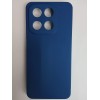 Чехол силиконовый Honor X7D Silicone Cover без лого синий