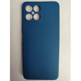Чехол силиконовый Honor X8 Silicone Cover Nano темно-синий