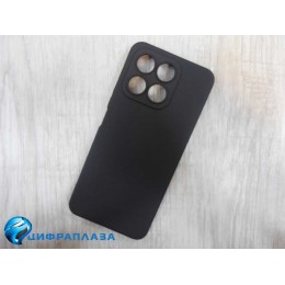 Чехол силиконовый Honor X8A Silicone Cover черный