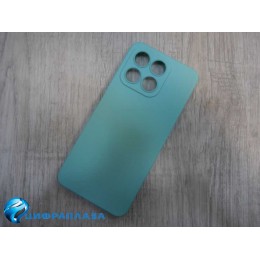 Чехол силиконовый Honor X8A Silicone Cover Nano 2mm бирюзовый