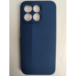 Чехол силиконовый Honor X8B Silicone Case без лого синий