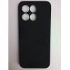 Чехол силиконовый Honor X8C Silicone Case без лого черный
