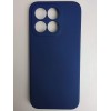 Чехол силиконовый Honor X8C Silicone Case без лого синий