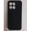 Чехол силиконовый Honor X8C Silicone Cover без лого черный