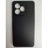 Чехол силиконовый Honor X8D карбон черный